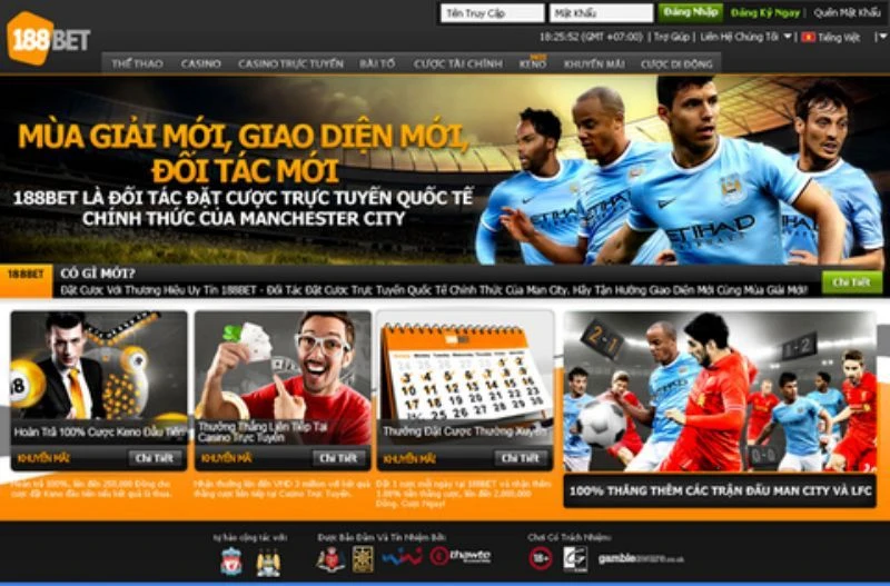 Tiện ích của ứng dụng di động 188Bet rất thú vị