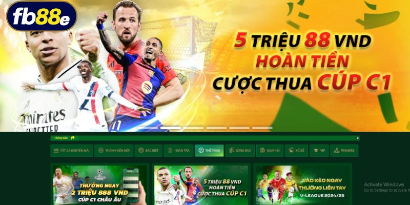 Bet thủ dự đoán đúng tại các trận đấu nhận thưởng ưu đãi lớn